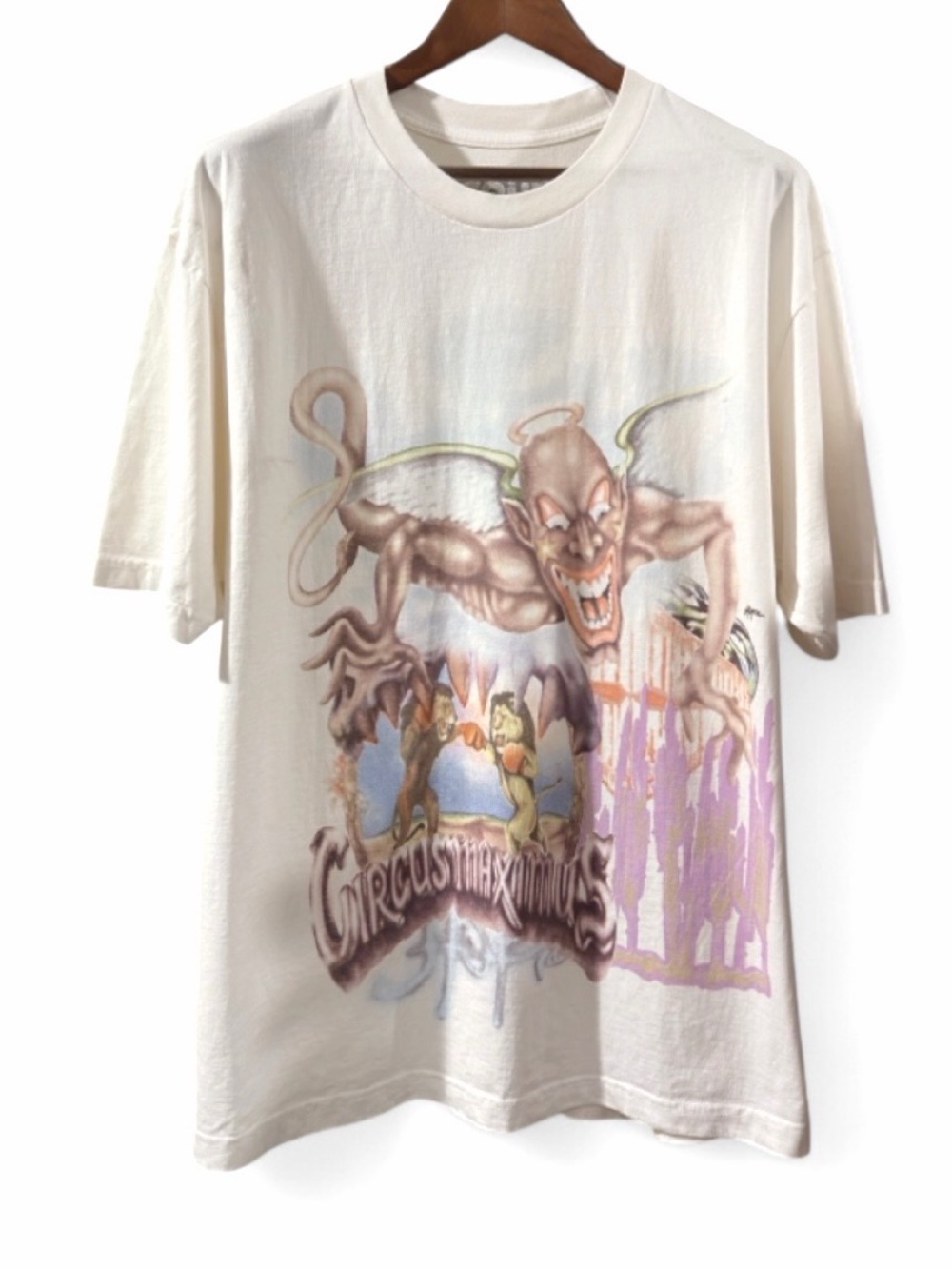 Travis Scott Utopia Circus Maximus 2024 Tour Mech T-shirt Size Men’s XL (NEW)